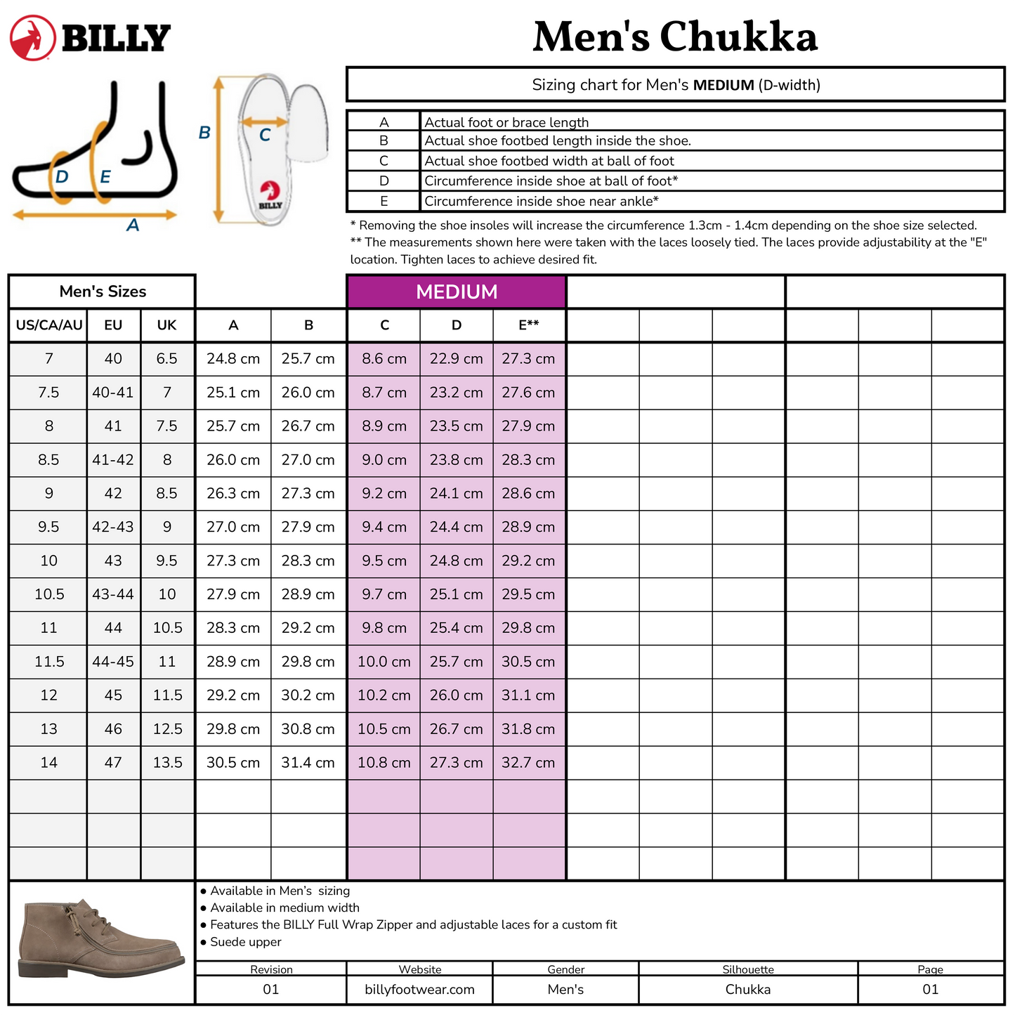 Erkek Bej BILLY Chukkas