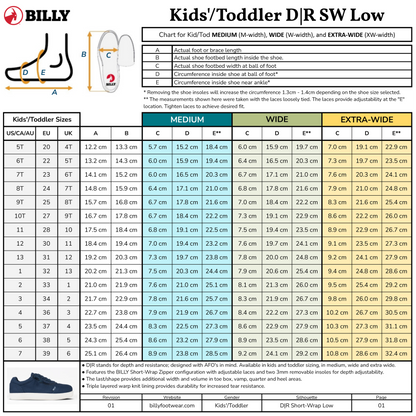 Lacivert BILLY D|R II Short Wrap Alçak