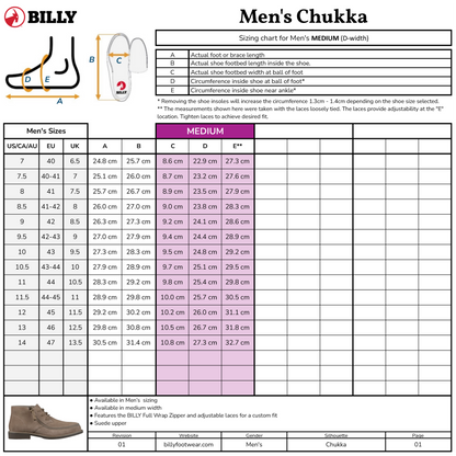Erkek Bej BILLY Chukkas