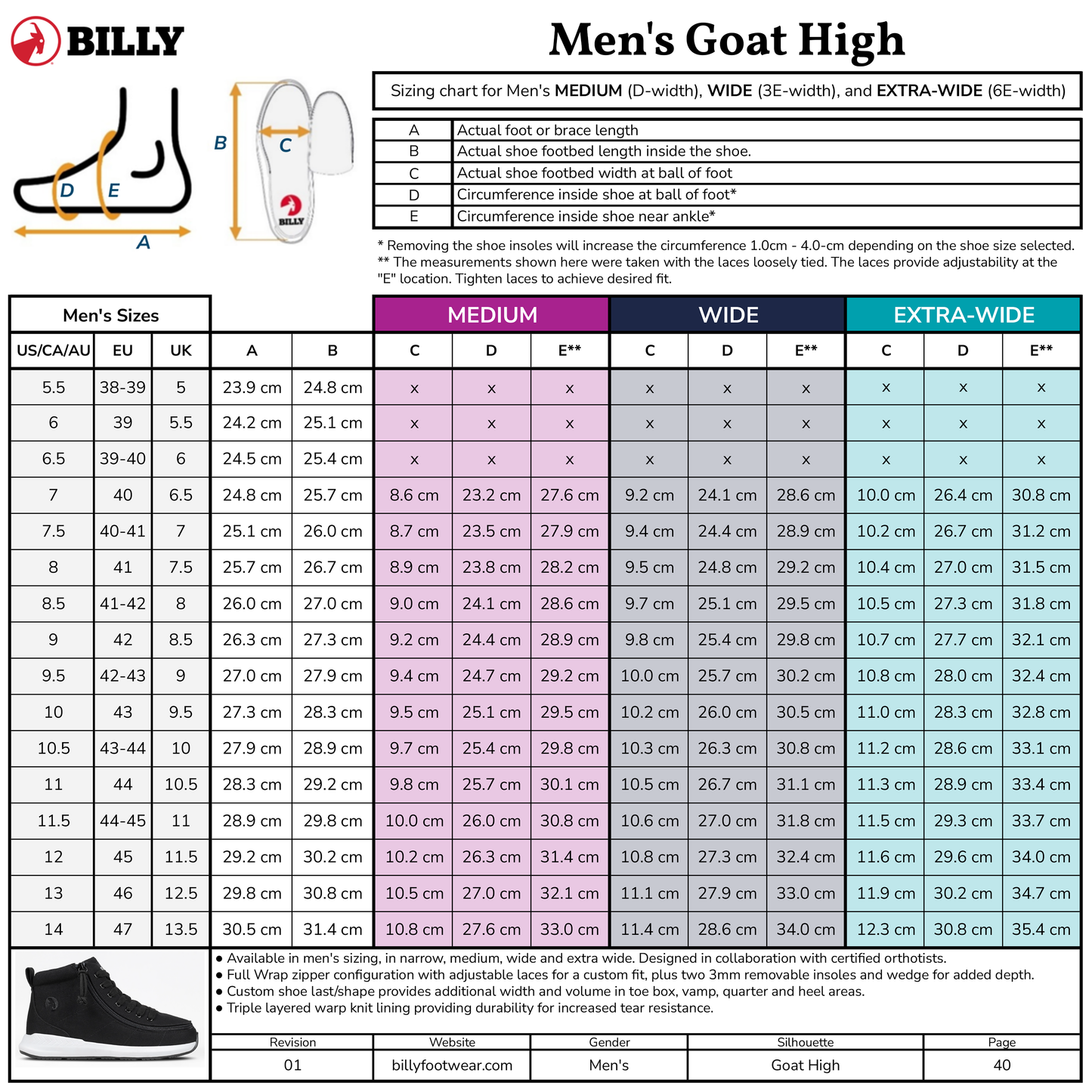 Erkek Gri Jersey BILLY Goat Klasik Bilekli