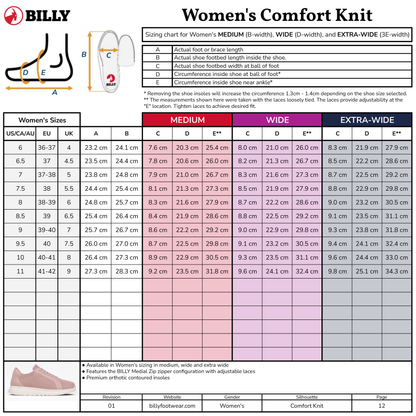 Kadın Blush BILLY Konfor Knit